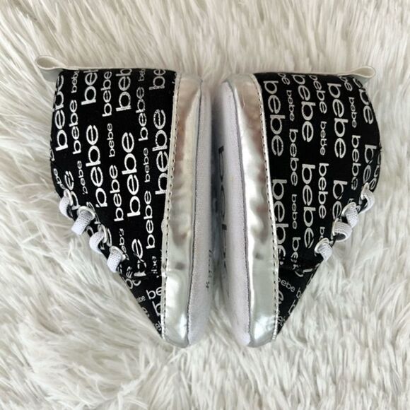 bebe Baby Crib Sneakers Size‎ 2 (3-6 months) - Picture 8 of 11